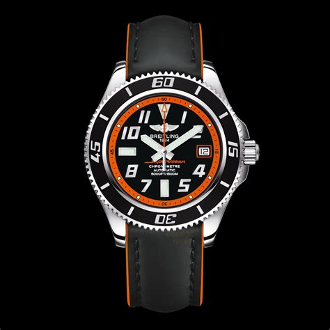 breitling orange face|Breitling superocean orange face.